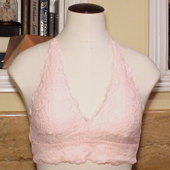 aerie Other - Aerie Pink Halter Bralette